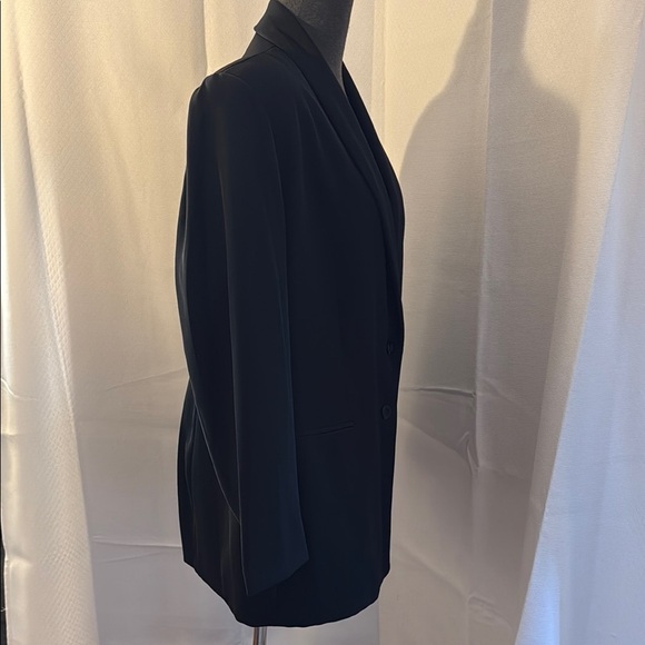 Vintage TanJay Women’s Black Blazer, lined and tailored fit. Size 16 - Picture 4 of 11